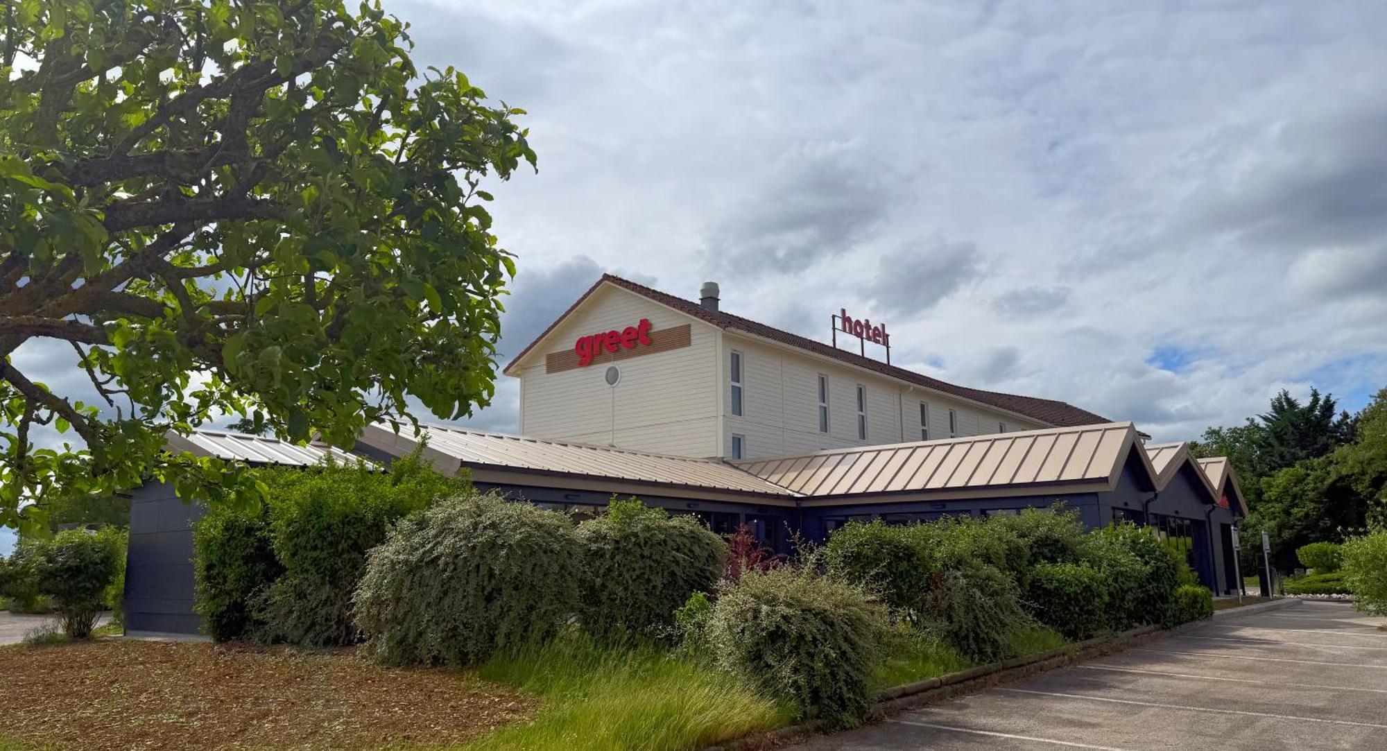 Greet Hotel Dijon Sud Longvic Luaran gambar