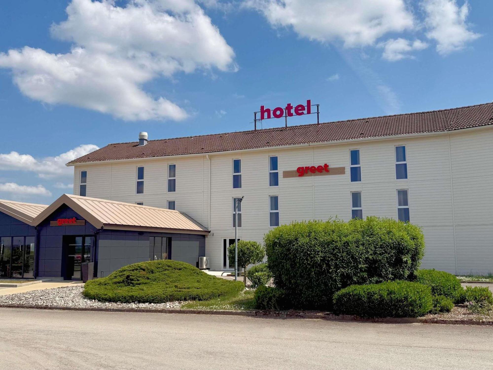 Greet Hotel Dijon Sud Longvic Luaran gambar
