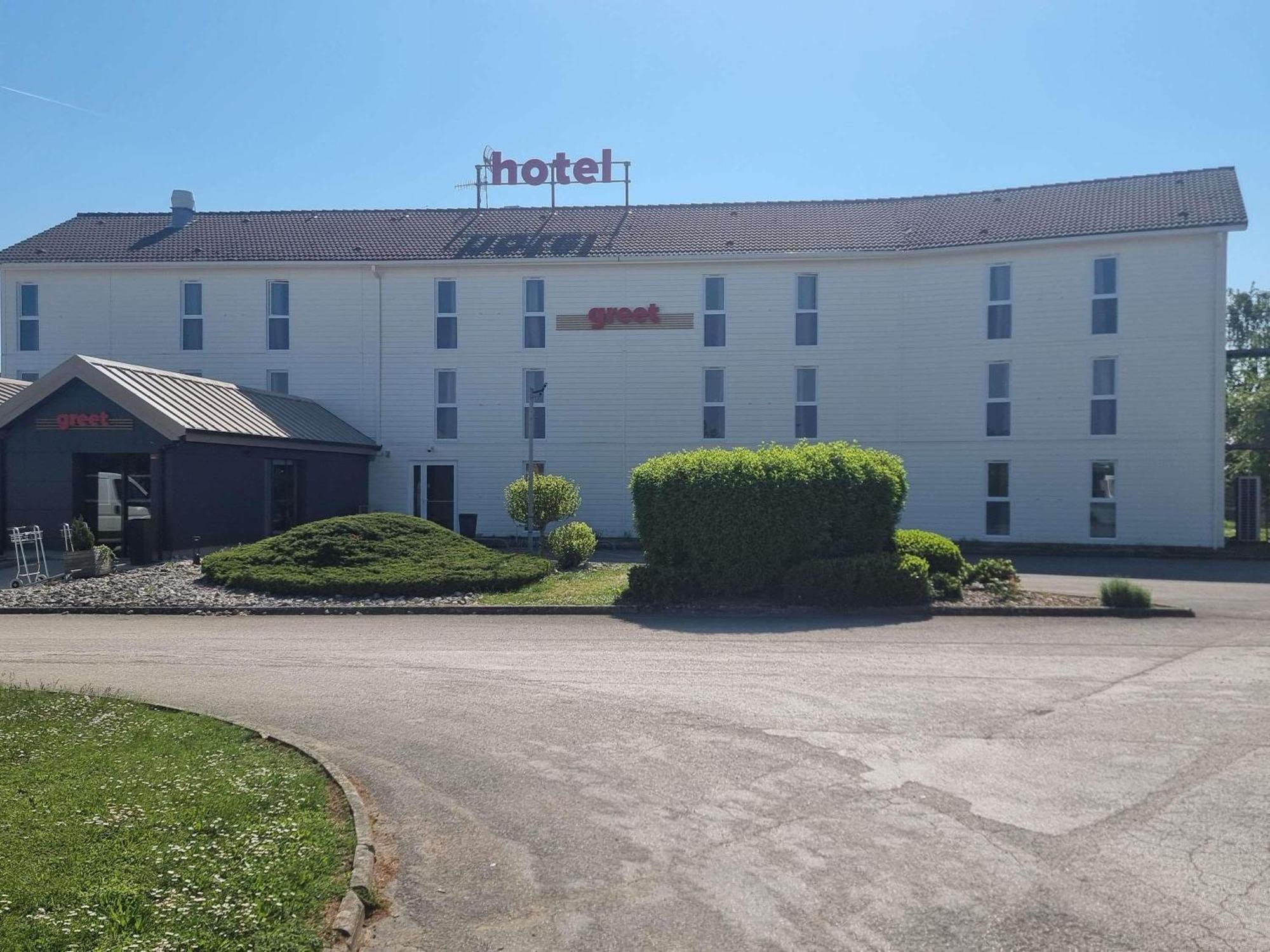 Greet Hotel Dijon Sud Longvic Luaran gambar